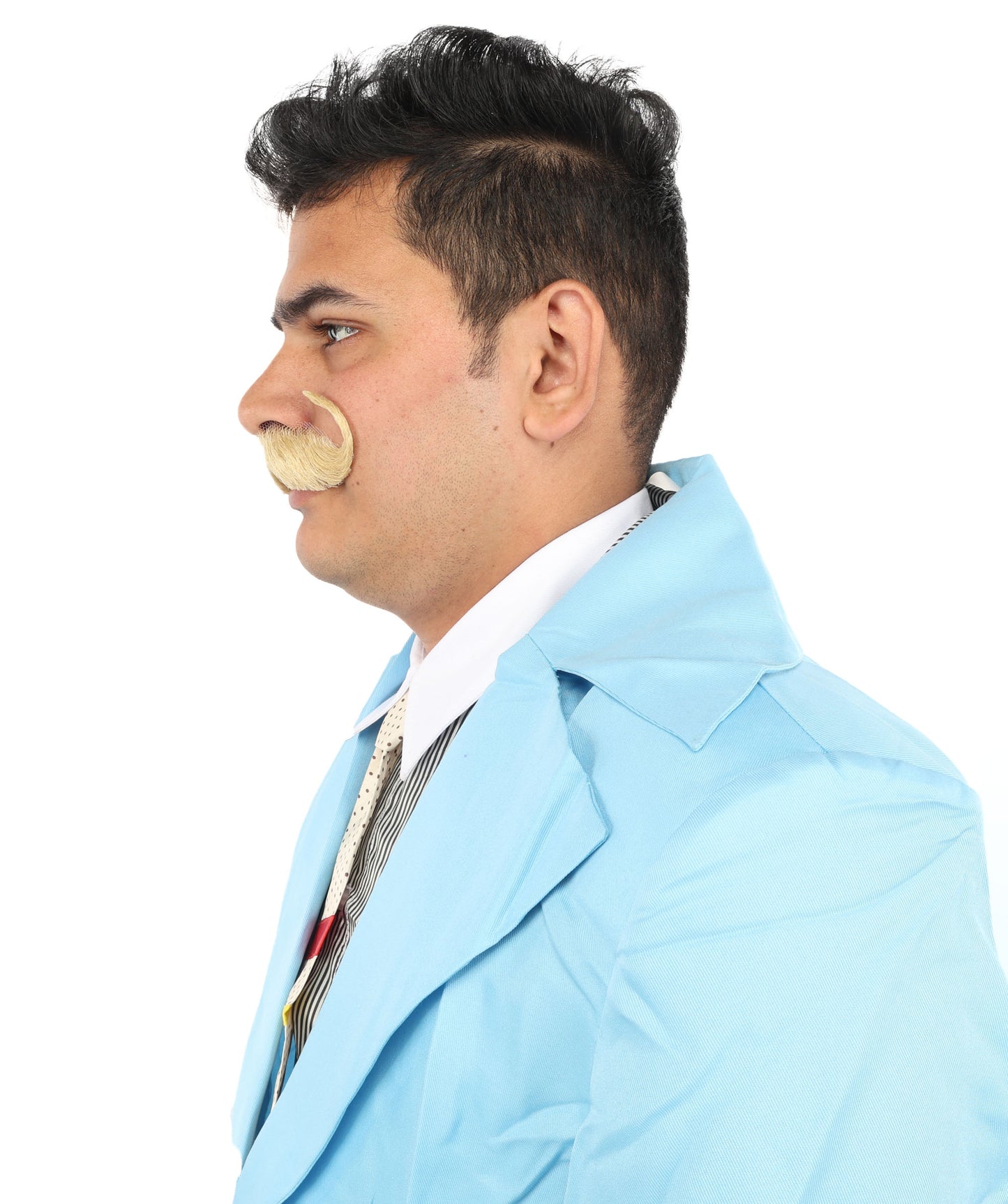 Men's Watson Synthetic Hair Moustache | Facial Hair Multiple Colour Options | HPO