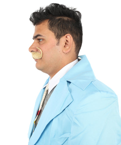 Men's Watson Synthetic Hair Moustache | Facial Hair Multiple Colour Options | HPO