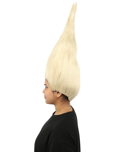 HPO Adult & Teen Women's Tall Cone Wig | Multicolor Options, create of synthetic fiber, extremely tall smooth pointed texture, breathable base | Party, Halloween, theater, drag, performance, costume events