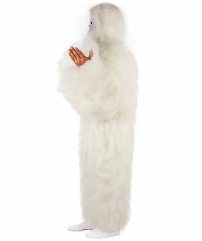 Unisex White Furry British TV Naughty Cloud Costume | Best for Halloween | Flame-retardant Synthetic Fiber
