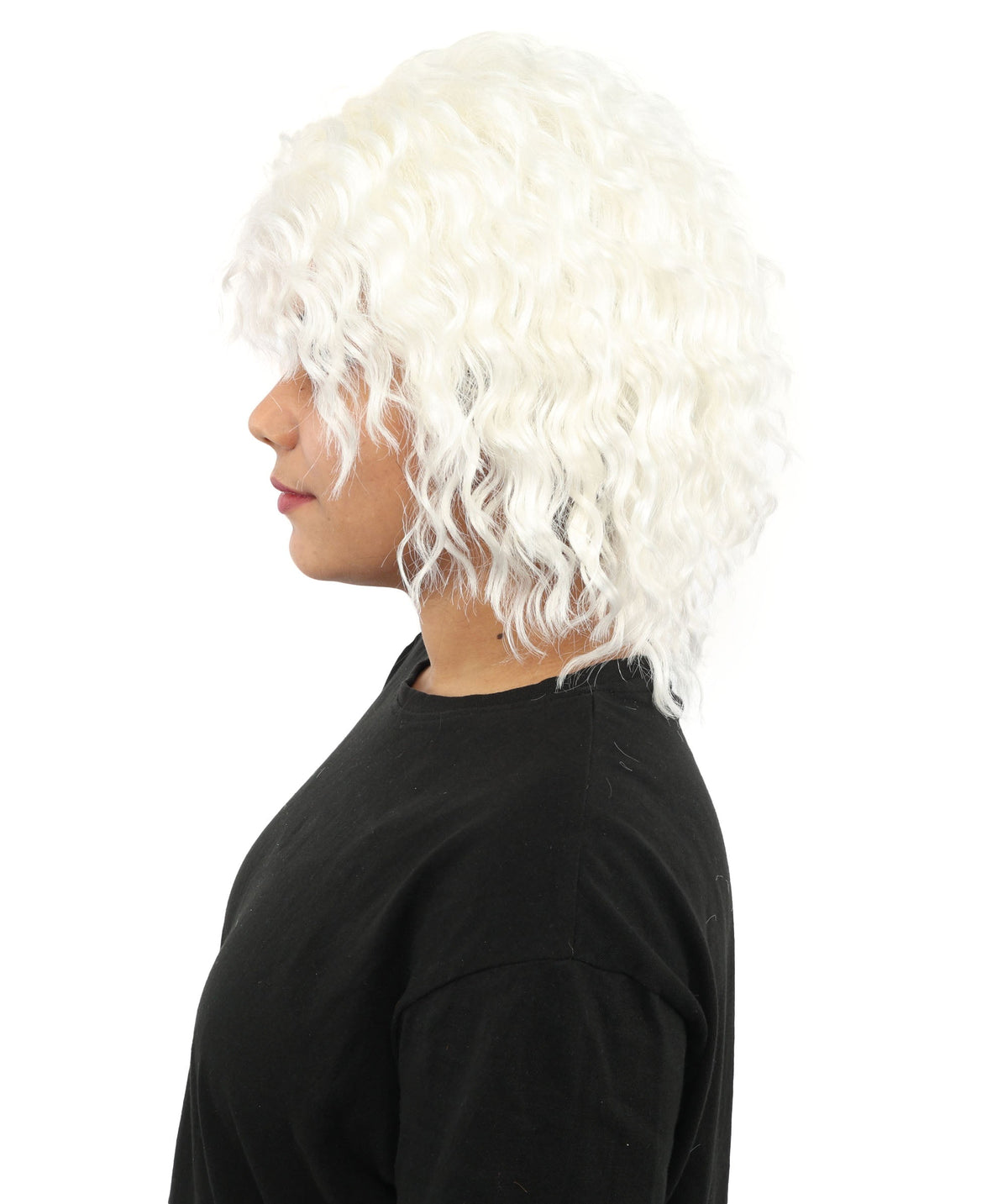 HPO Adult Women's Messy Teased Spiky Wig | Multicolor Options, create of synthetic fiber, extreme textured volume, breathable capless base | Party, Halloween, theater, drag, performance, costume events