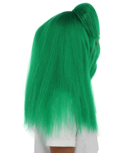 HPO Teen Extreme Hairy Person Costume Bundle & Mask Set - Full-Body Hair Suit Extra-Long Costume Wig for Halloween, Cosplay & Parties - Multiple Color Options