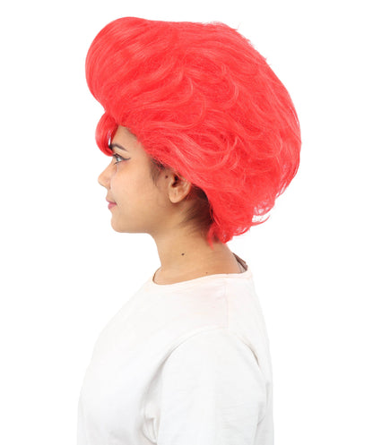Women's Voluminous Retro Wig | Multiple Color Options, create of synthetic fiber, teased curly volume, breathable capless cap | Party, Halloween, theater, drag, performance, costume events
