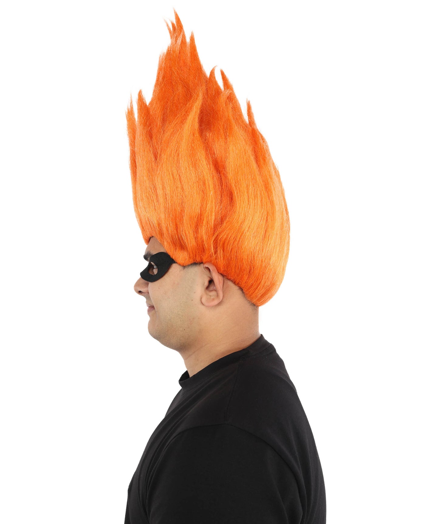 HPO Animated Movie Supervillain Wig , Troll Wig , Premium Breathable Capless Cap