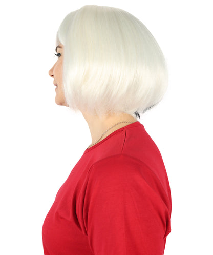 Celebrity Women's Casual Bob | Multiple color Bob Cosplay Halloween Wig | Premium Breathable Capless Cap