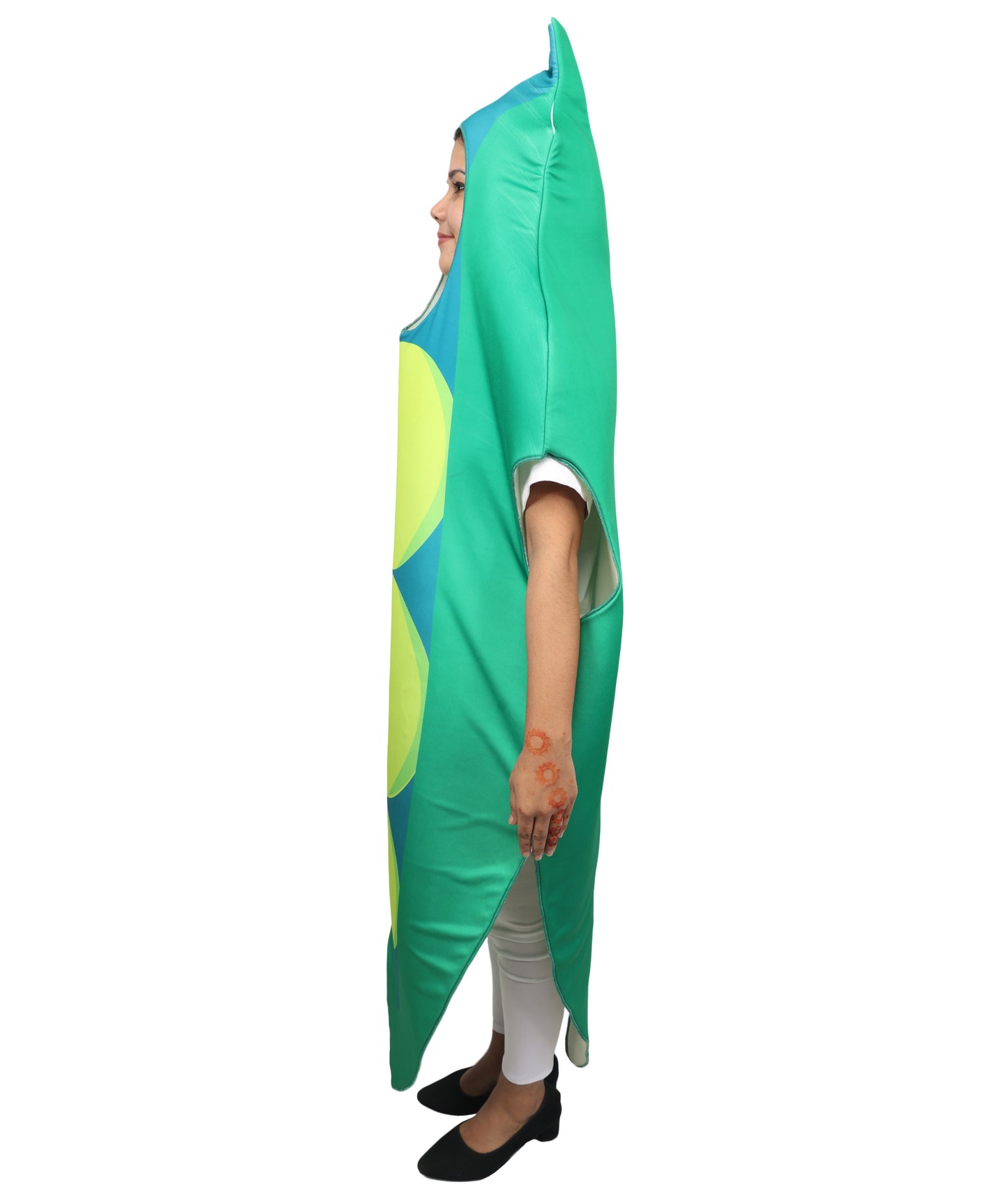 HPO Unisex Green Couples Fruit & Vegetable Costume Set | Matching Theme Outfits | Dress Up Use for Parties, Events, Group Appearances
