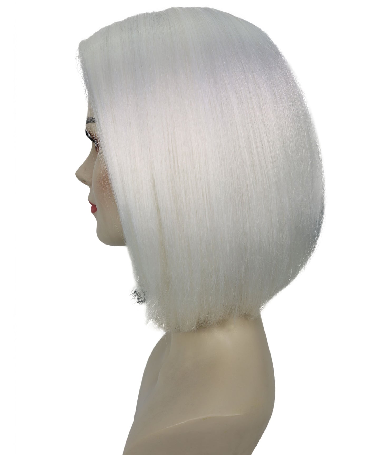 Introverted Bob | Women's Rose Multiple Color Straight Shoulder Length Trendy Introverted Bob Wig