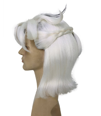 HPO Unisex Anime Role-playing Game Multiple Color Wig with Ponytail