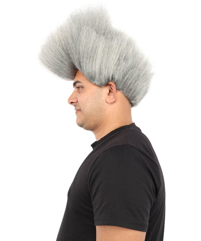 Hades God of Death |Multiple Color Fake Flame Spikes | Premium Halloween Wig