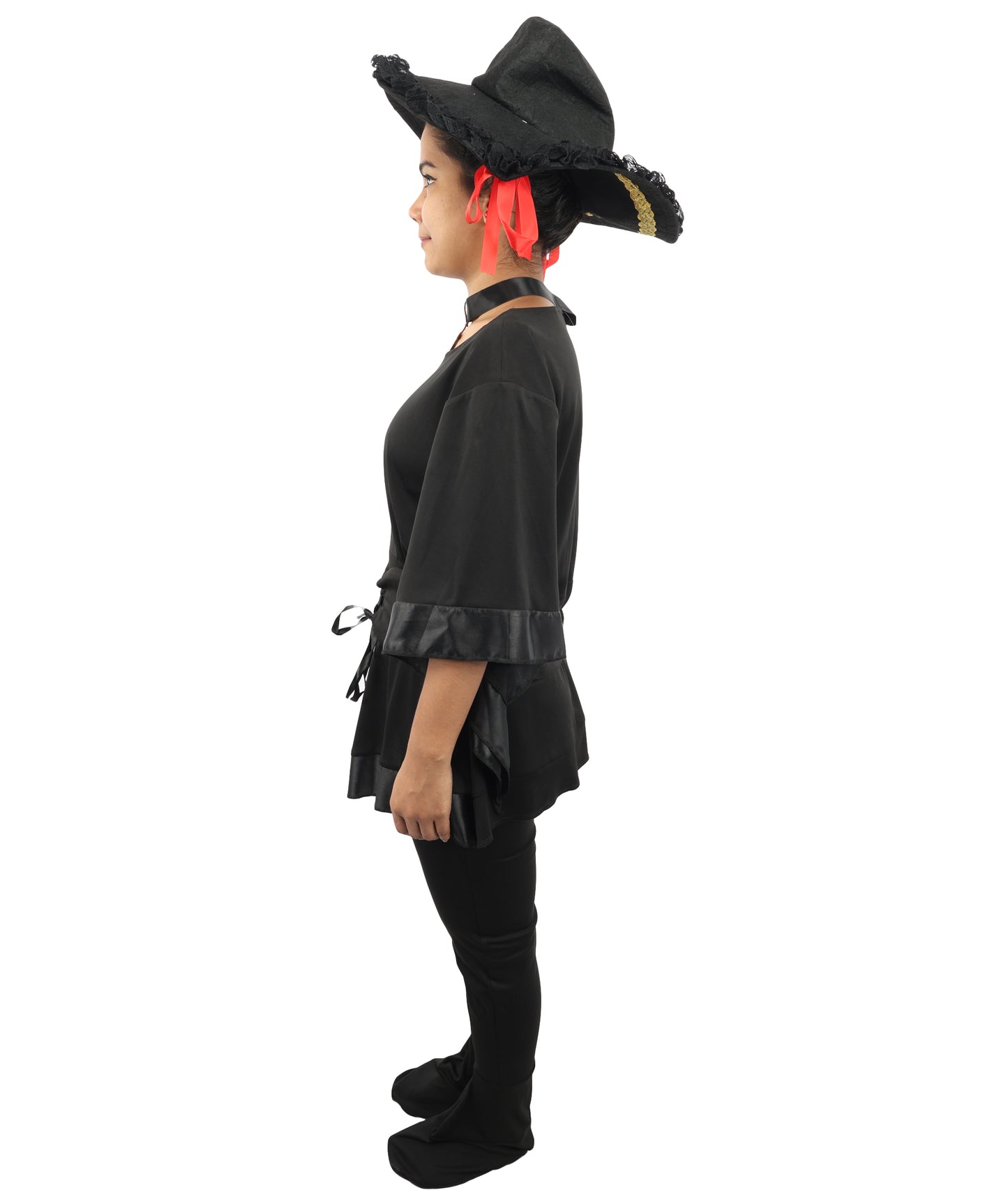 HPO Women's Dare to Wear Buccaneer Black Costume| Pirate-Themed Outfit