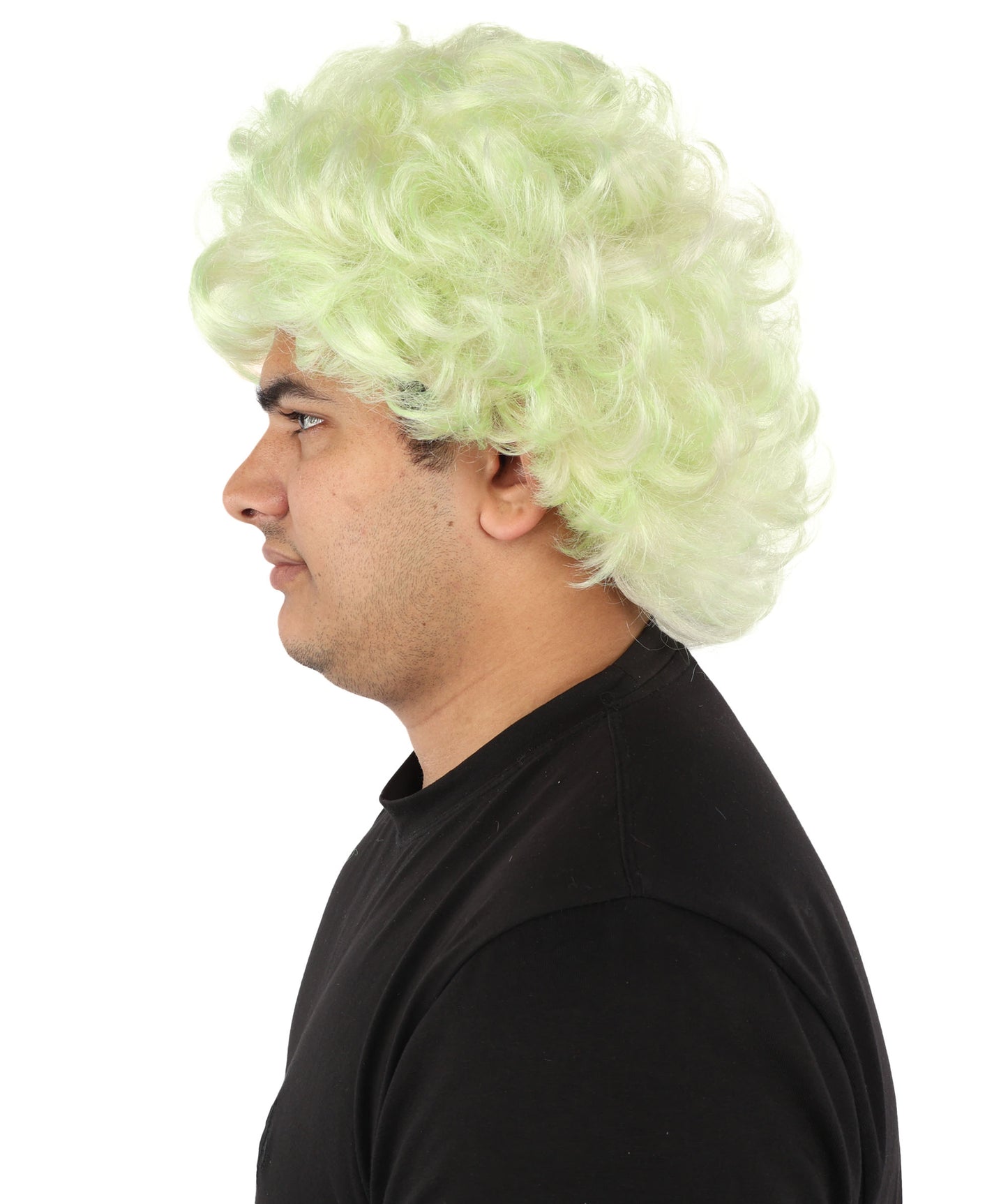 Zombie Wig Light Green | Medium Messy Hair Cosplay Hairstyle | Halloween, Costume Party, Stage & Roleplay Hairpiece