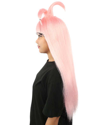 HPO Adult Women's Spider Gothic Sculpted Wig | Multiple Color Options, create of synthetic fiber, architectural spider-leg loops with blunt bangs, breathable base | Party, Halloween, theater, drag, performance, costume events