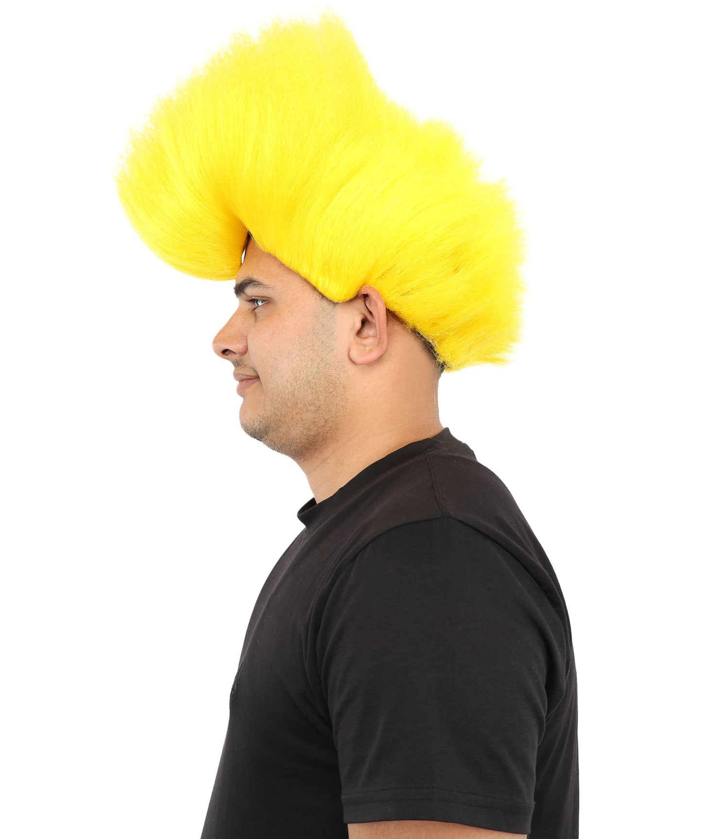 Hades God of Death |Multiple Color Fake Flame Spikes | Premium Halloween Wig