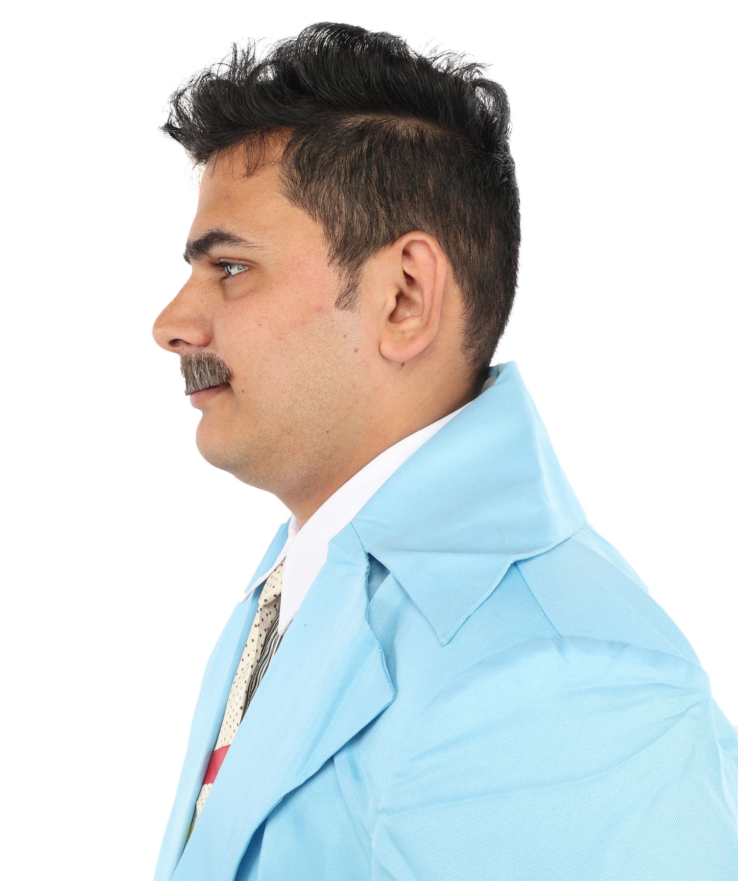 Men's Human Hair Moustache | Facial Hair Multiple Colours Option | HPO