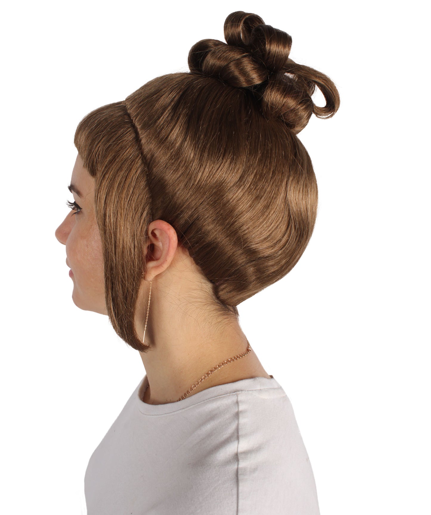 HPO  Women's Halloween Animated Lucy Updo Wig | Multiple Color Options