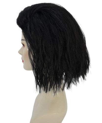 Adult Women's 10" Inch Short Length Halloween Cosplay Ombre Pop Star Fireworks Costume Wig, Synthetic Soft Fiber Hair | Multicolor Options | HPO