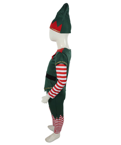 HPO Adult & Teen Men’s Christmas Elf Inflatable Costume | Festive Holiday Cosplay & Party Outfit
