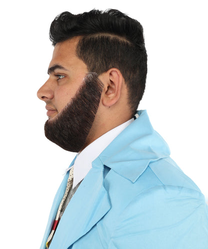 HPO  Men's Chin Curtain Style Long Beard Set | Multiple Color Options | HPO