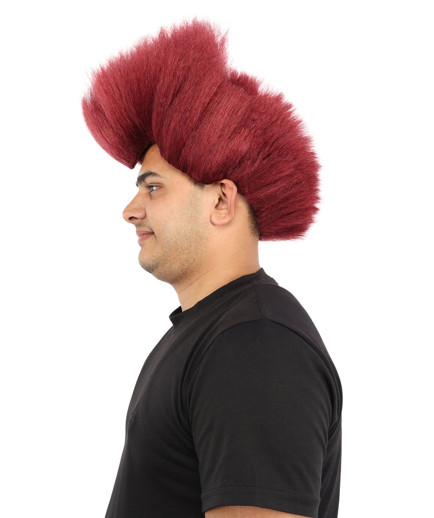 Hades God of Death |Multiple Color Fake Flame Spikes | Premium Halloween Wig