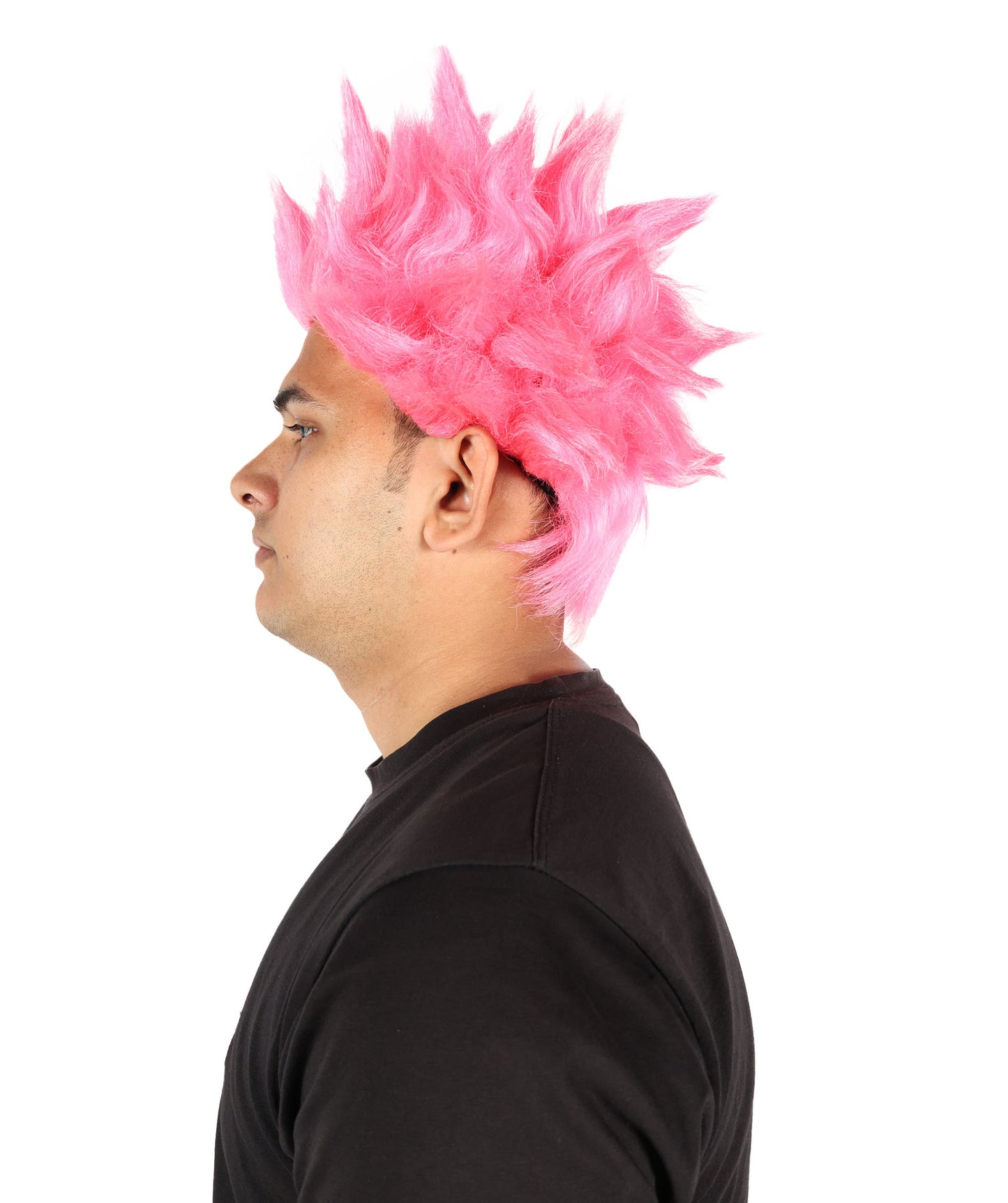 HPO Men’s Anime Young Ninja Nine Tail Yellow Blonde Spiky Wig