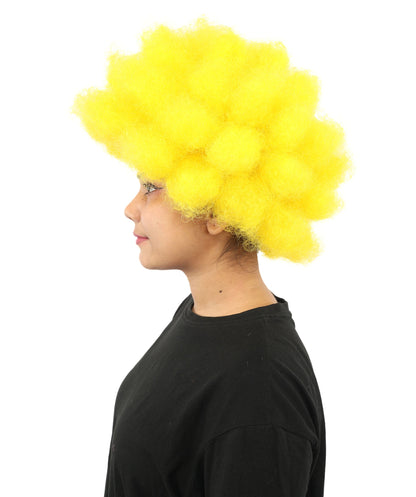 Womens Soldier Movie Afro | Cosplay Wig | Premium Breathable Capless Cap