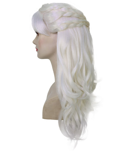 HPO Women's Curly Long Length Trendy Keepsake Multiple Color Options Wig