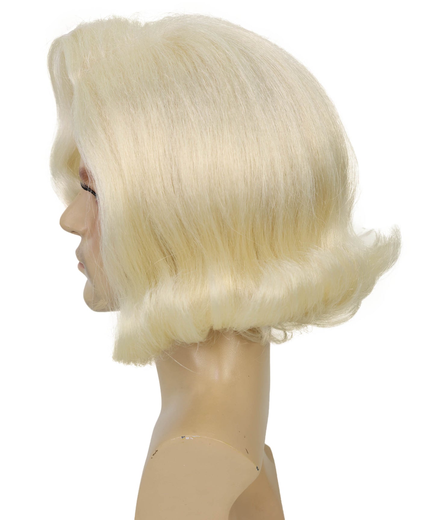 HPO Men's Comedy Movie Character Layered Textured Hair Wig I Flame-retardant Synthetic Fiber