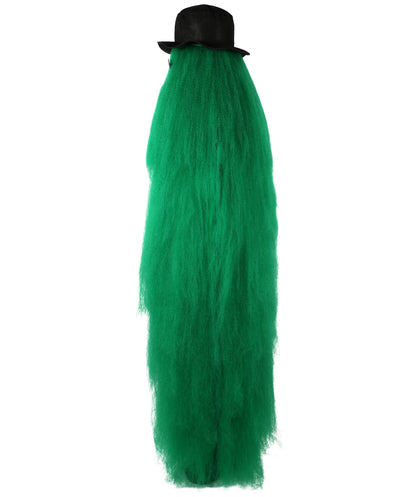 HPO It's Cousin Creature! - Premium | 2 Piece 66 In Extra-Long Iconic Hairy Costume and Wig Set | Includes Hat and glasses | Hairy Halloween Outfit