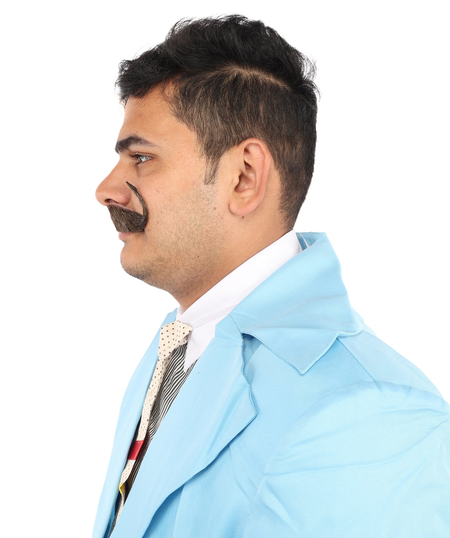 Men's Watson Synthetic Hair Moustache | Facial Hair Multiple Colour Options | HPO