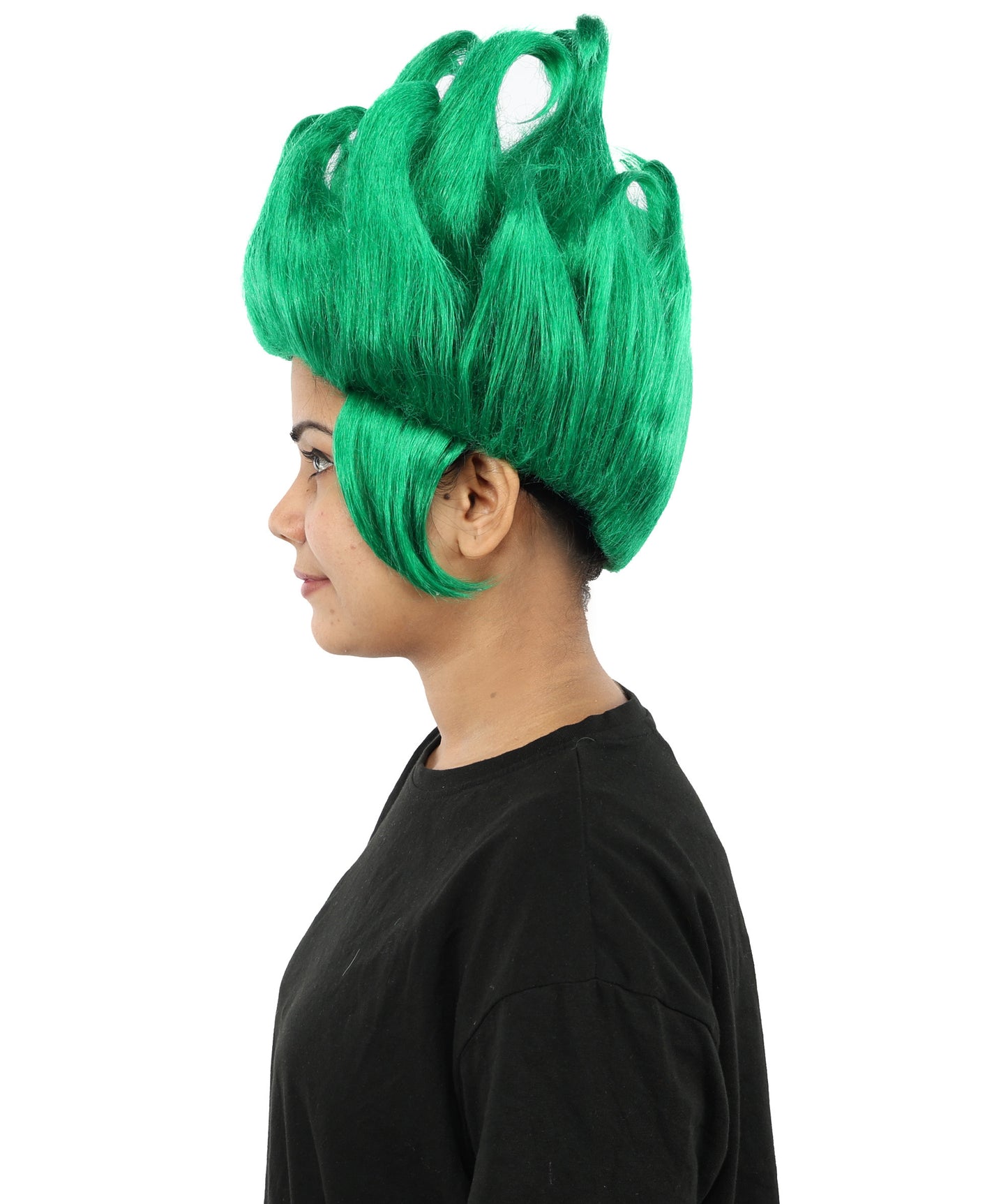 HPO Multiple color Sea Witch Wig – Curly Tentacle-Inspired Fancy Dress Wig for Women – Ocean Sorceress Cosplay Hair