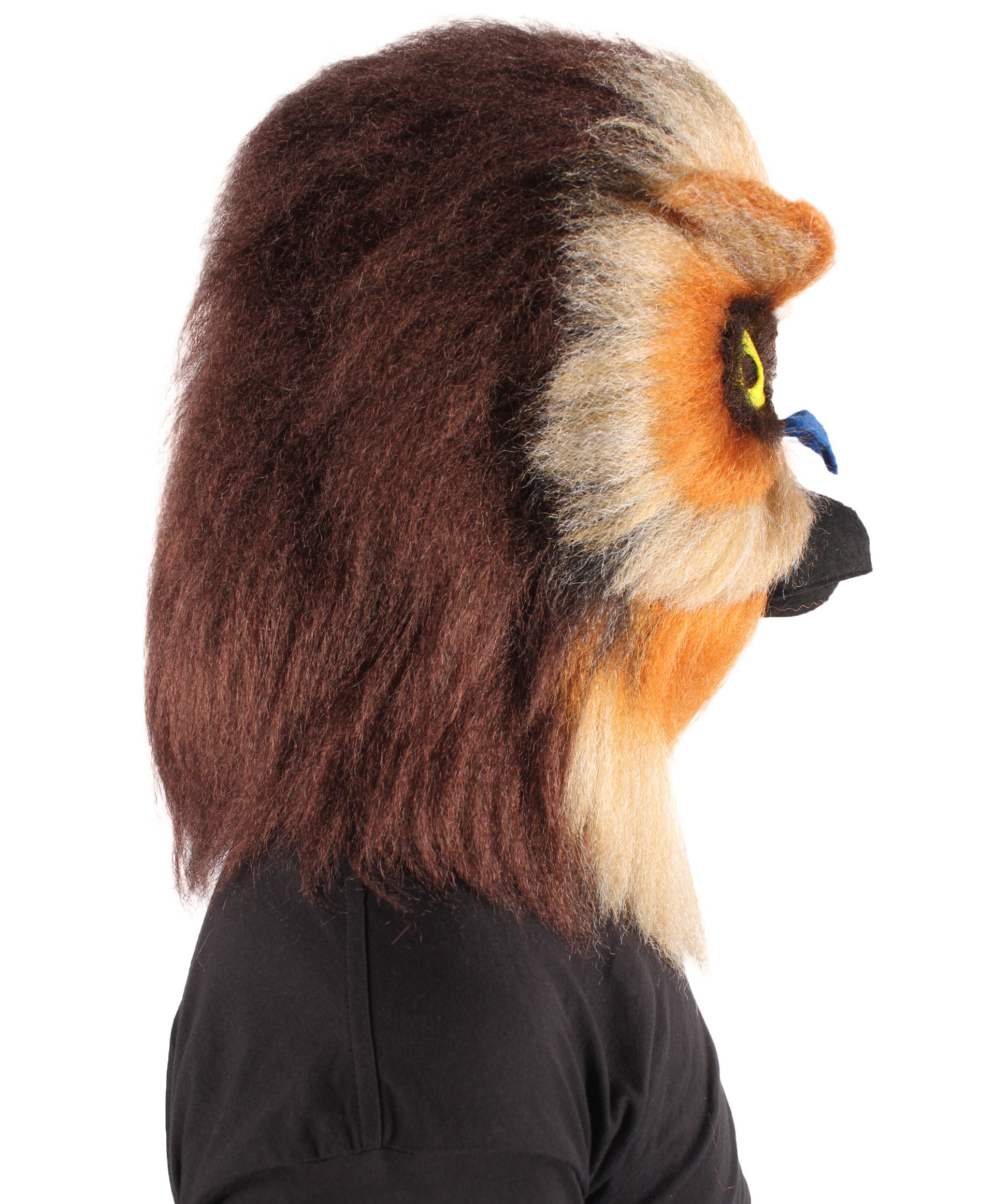 Unisex Eurasian Eagle Owl Furry Bird Mask