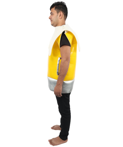 HPO Men's Funny Beer Mug Fancy Dress Costume – Fun Oktoberfest Party Outfit