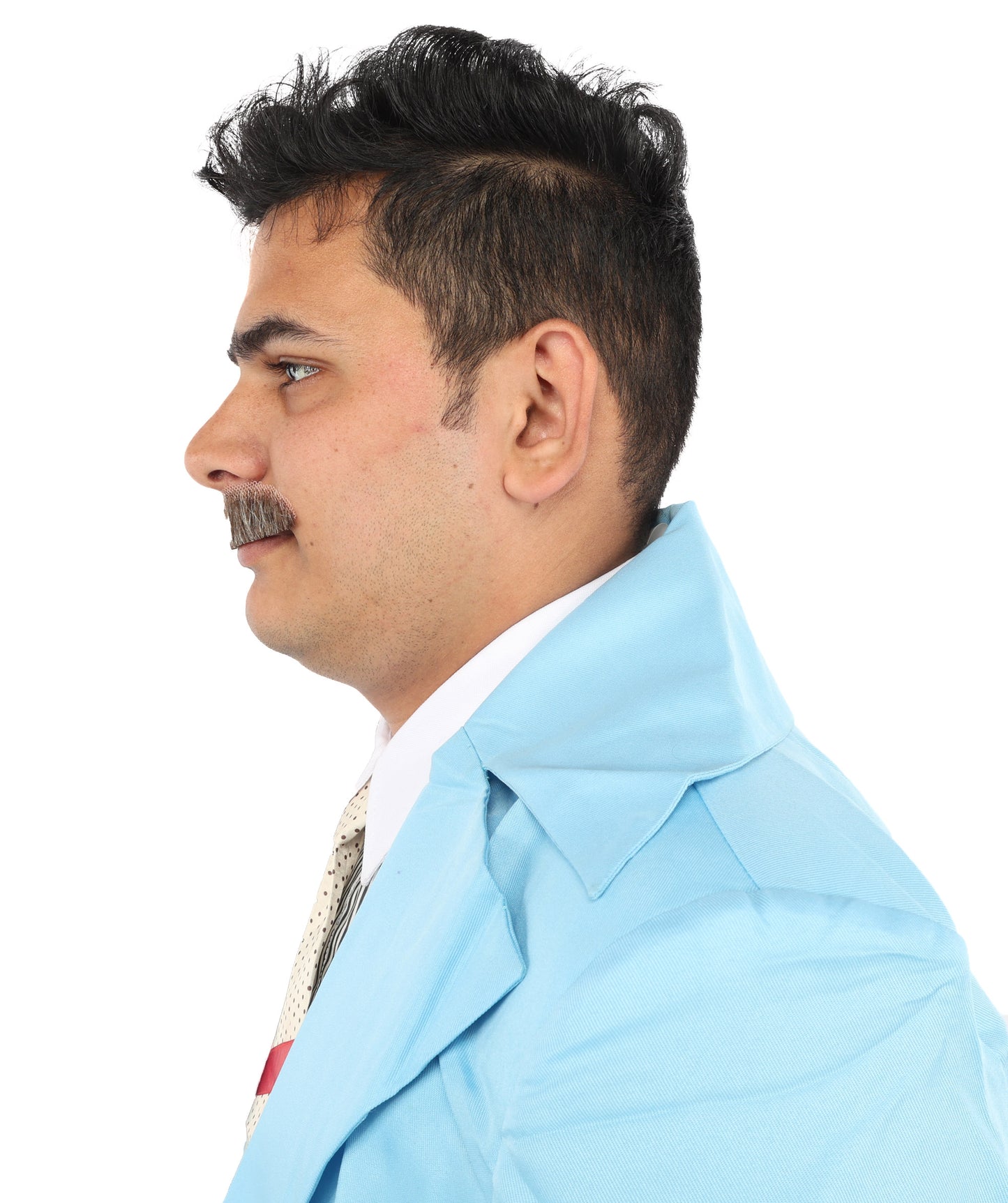 Men's Human Hair Moustache | Facial Hair Multiple Colours Option | HPO