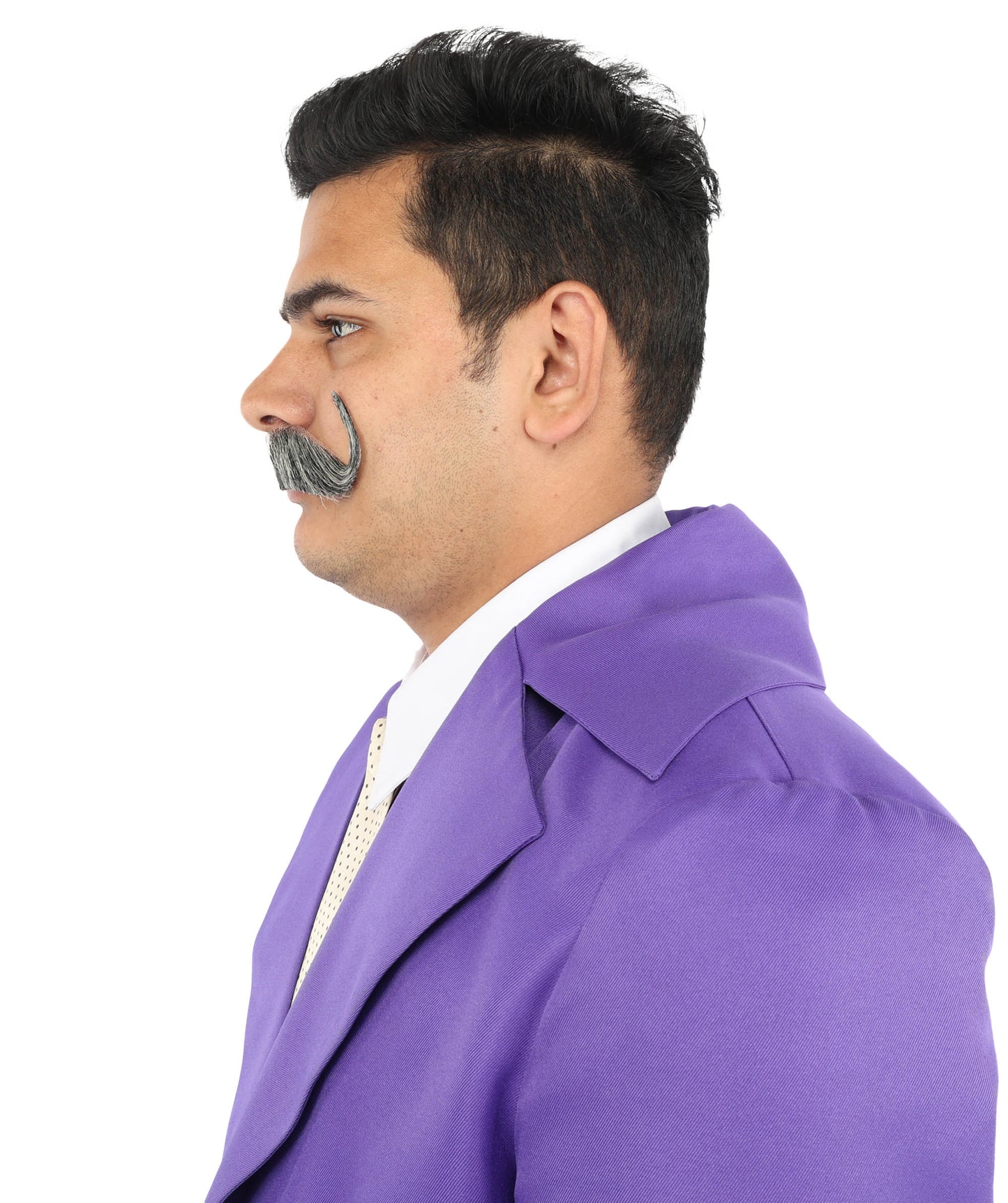 Men's Watson Synthetic Hair Moustache | Facial Hair Multiple Colour Options | HPO