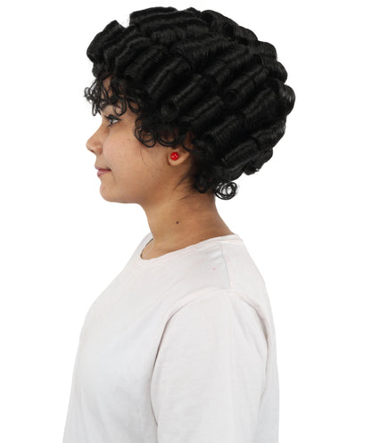 HPO Women's Elegant Braided Roleplay Wig | Crafted from Flame-resistant Fiber with a comfortable capless fit | Ideal for party, Halloween, cosplay, theater, drag, performance, costume events