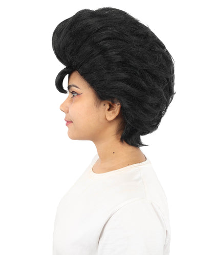 Women's Voluminous Retro Wig | Multiple Color Options, create of synthetic fiber, teased curly volume, breathable capless cap | Party, Halloween, theater, drag, performance, costume events