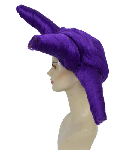 HPO Women's Dramatic Star Shaped Drag Wig I Multiple Color Options I Flame-retardant Synthetic Fiber