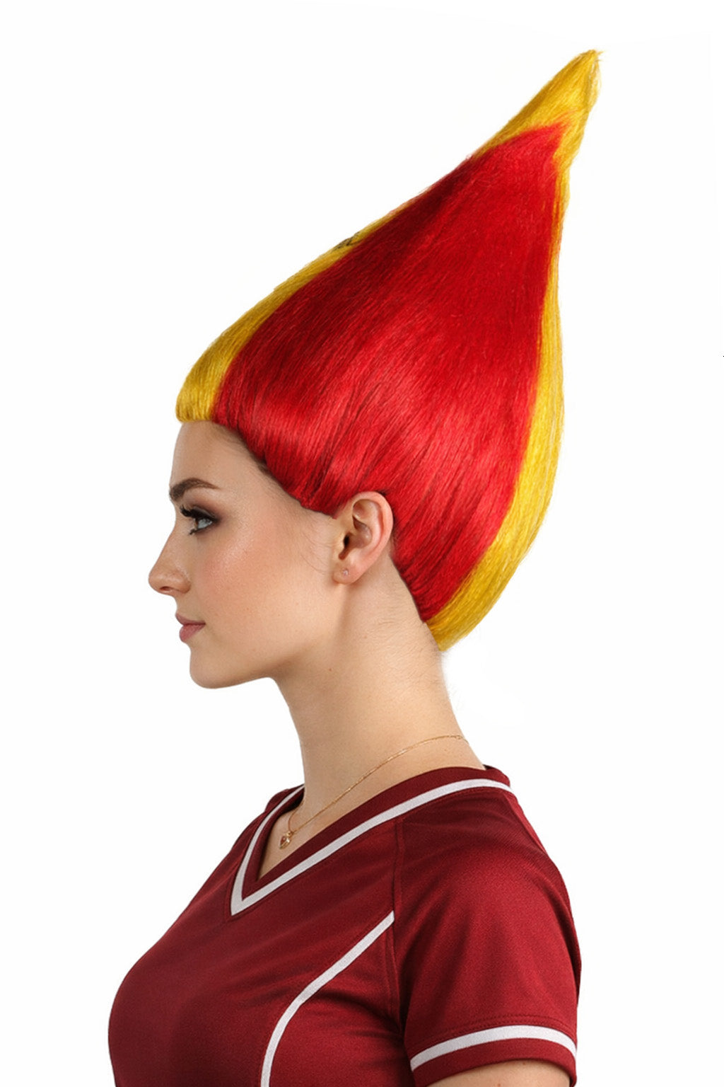 Senegal Flag Sport Troll Wig | Premium Breathable Capless Cap