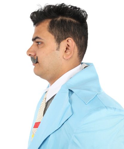Men's Small Imperial Synthetic Hair Mustache | Multiple Color Options | HPO