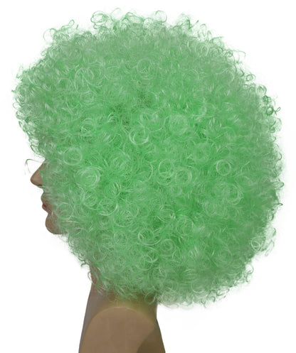 Men’s Big Curly Afro Wig | Bold Hair for Halloween, Themed Parties | Multiple Color Options
