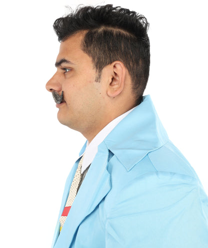 Men's Small Imperial Synthetic Hair Mustache | Multiple Color Options | HPO