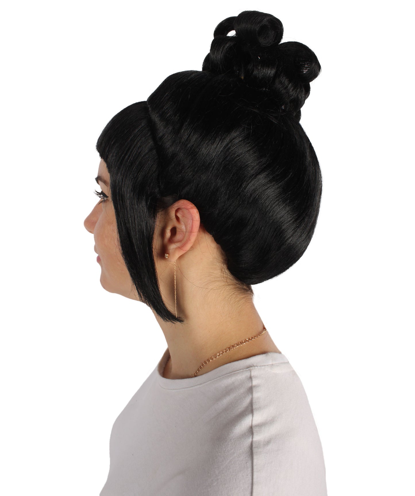 HPO  Women's Halloween Animated Lucy Updo Wig | Multiple Color Options