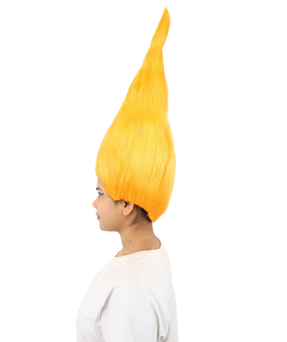 HPO Adult & Teen Women's Tall Cone Wig | Multicolor Options, create of synthetic fiber, extremely tall smooth pointed texture, breathable base | Party, Halloween, theater, drag, performance, costume events