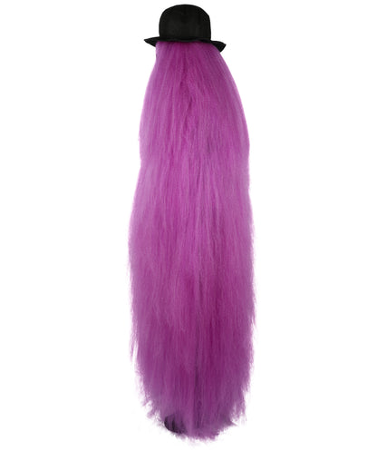 HPO It's Cousin Creature! - Premium | 2 Piece 66 In Extra-Long Iconic Hairy Costume and Wig Set | Includes Hat and glasses | Hairy Halloween Outfit