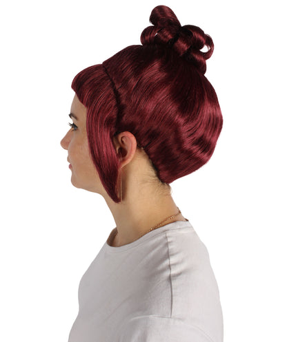 HPO  Women's Halloween Animated Lucy Updo Wig | Multiple Color Options