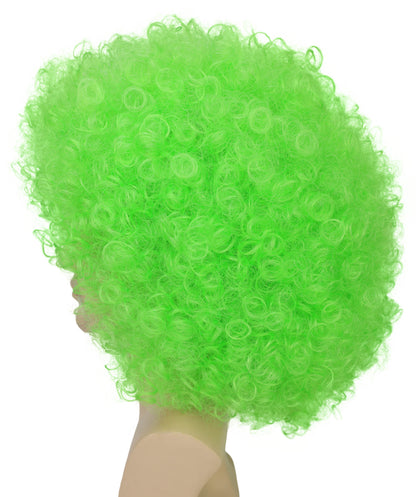 Men’s Big Curly Afro Wig | Bold Hair for Halloween, Themed Parties | Multiple Color Options