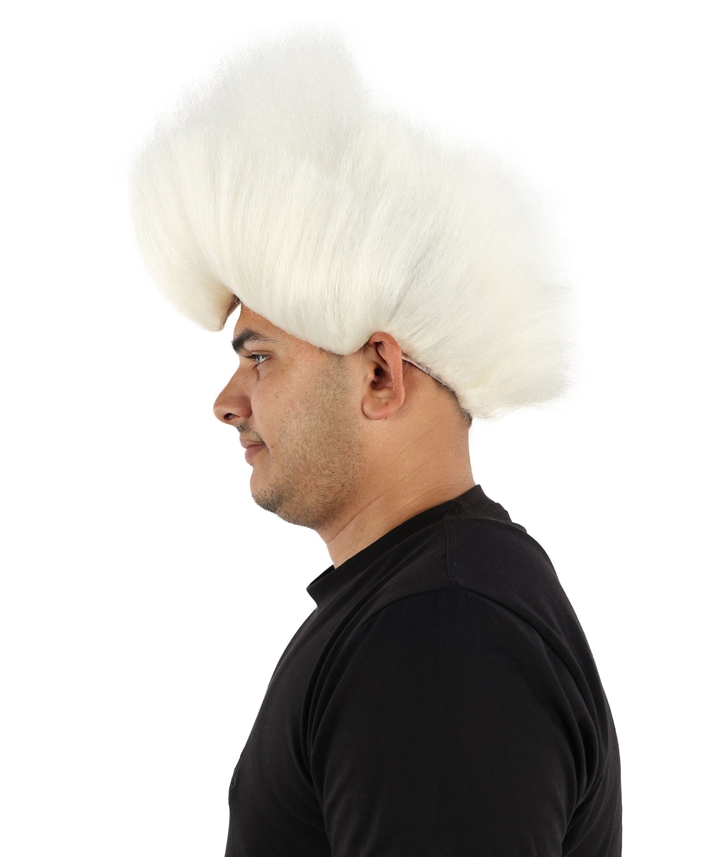 Hades God of Death |Multiple Color Fake Flame Spikes | Premium Halloween Wig