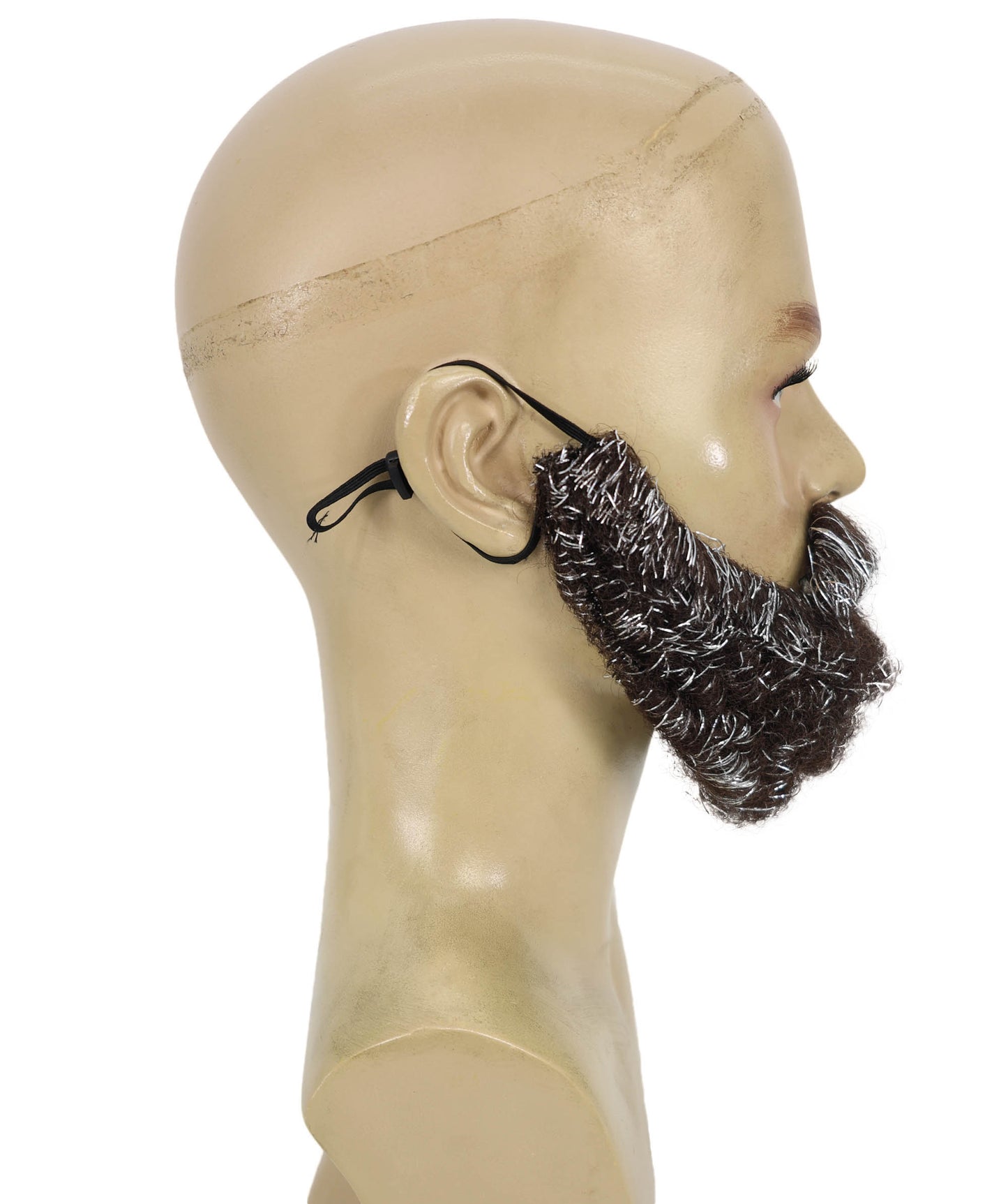 HPO Adult Men’s Portrait-Inspired Beard & Mustache Set | Realistic Costume Facial Hair Accessory