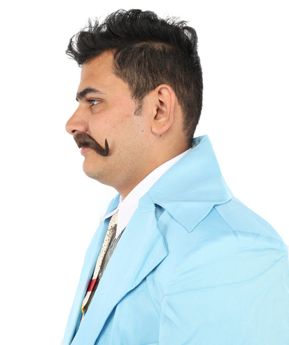 HPO Men's Watson Fake Human Facial Hair Mustache