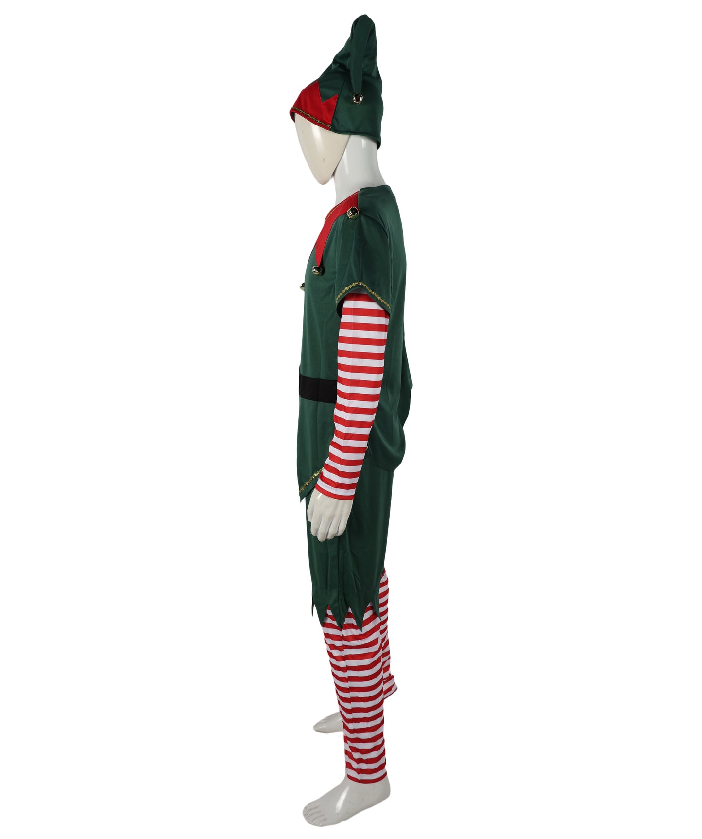 HPO Adult & Teen Men’s Christmas Elf Inflatable Costume | Festive Holiday Cosplay & Party Outfit